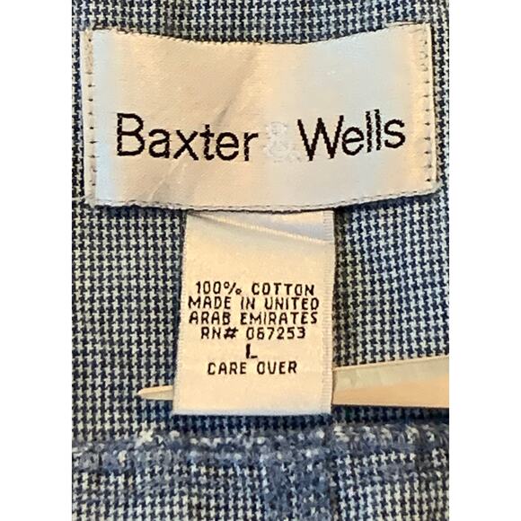 Baxter & Wells Womens Dress Jumper Sz. Large Sleeveless Midi Pockets Embroidery - Picture 2 of 10